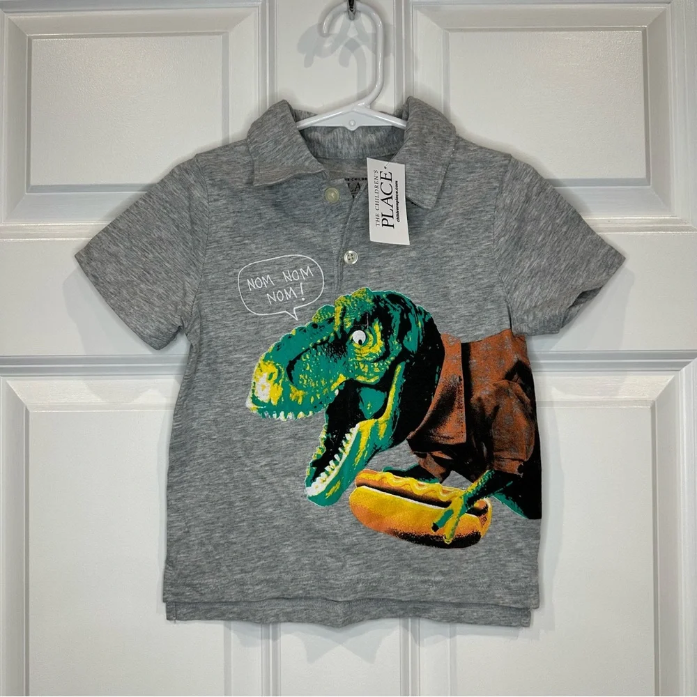 The Children’s Place Dino Shirt Size 18-24 months NWT‎